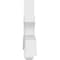 Ekena Millwork Davenport Architectural Grade PVC Gable Bracket, 72"W x 21"H x 4"D x 4"F, 7/12 Pitch GBP072X21X0404DAV00 - alternate 5